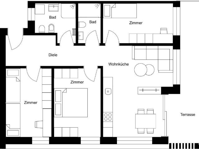 Appartamento in affitto a Überetsch-Unterland - Oltradige-Bassa Atesina, Andriano - Andrian