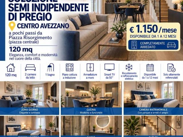 Appartamento in affitto a Avezzano, L'Aquila