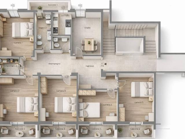 Appartamento in affitto a Porto-Saragozza, Bologna