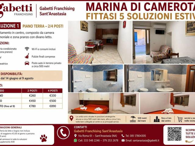 Appartamento in affitto a Camerota, Campania