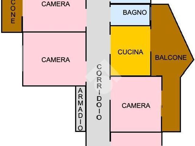 Appartamento in affitto a Borgo-Sanzio, Catania
