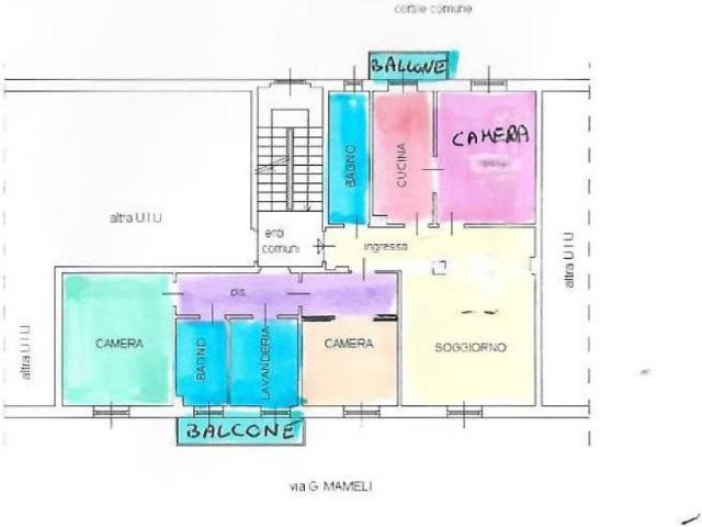 Appartamento in affitto a San Giuliano Monzese, Cologno Monzese