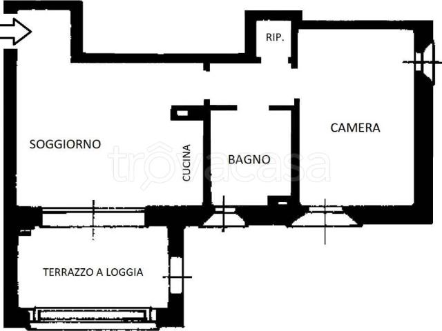 Appartamento in affitto a Cascina Santa Maria Fenino, Cusago