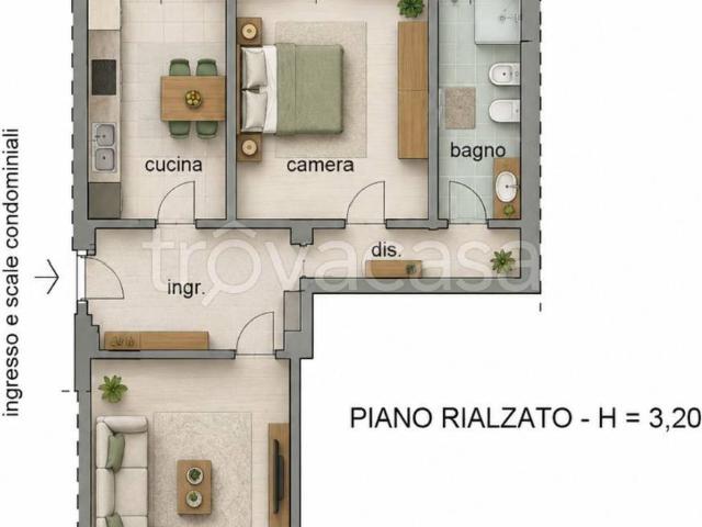 Appartamento in affitto a Castello, Lecco