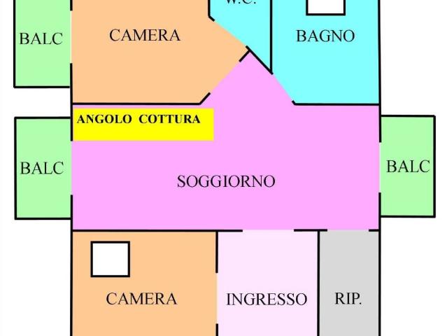 Appartamento in affitto a Pagani di Marcianise, Marcianise