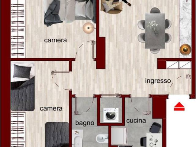 Appartamento in affitto a Quarto Oggiaro, Milano