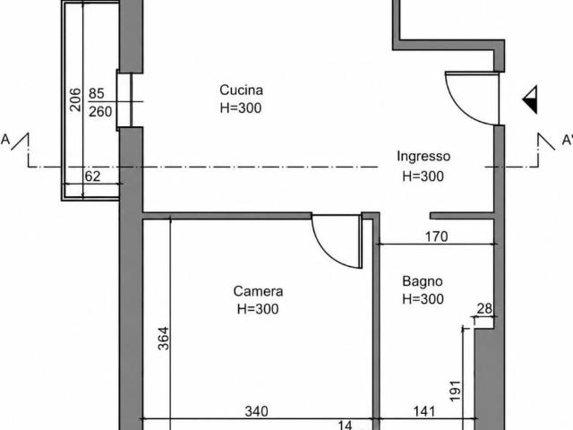 Appartamento in affitto a Sant'Albino, Monza