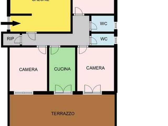Appartamento in affitto a V Circoscrizione, Palermo