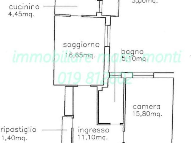 Appartamento in affitto a Valloria, Albisola Capo