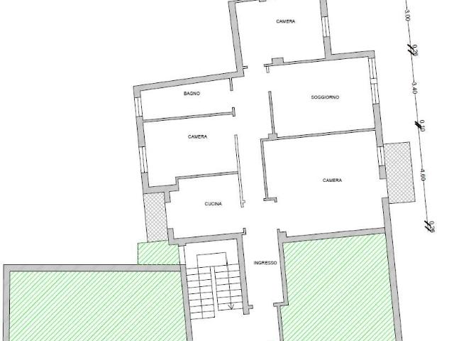 Appartamento in affitto a Treviso, Area Appiani