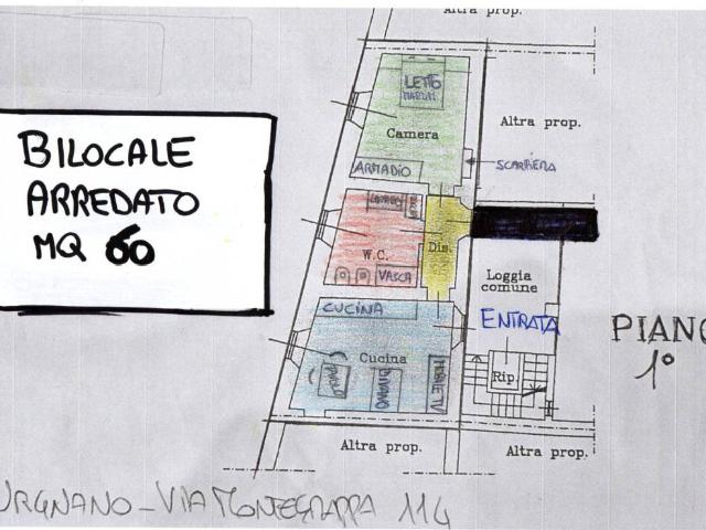 Appartamento in affitto a Urgnano, Bergamo