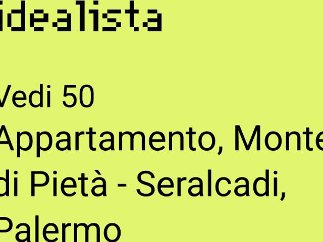 Appartamento in affitto a I Circoscrizione, Palermo