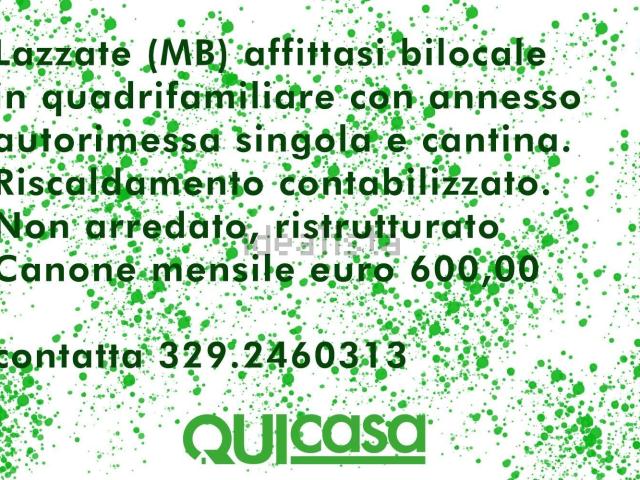 Appartamento in affitto a Lazzate, Lombardia