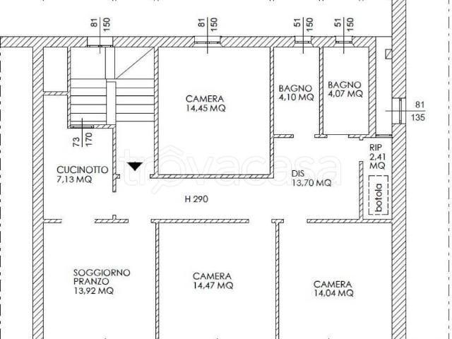 Appartamento in affitto a Baragazza, Castiglione dei Pepoli