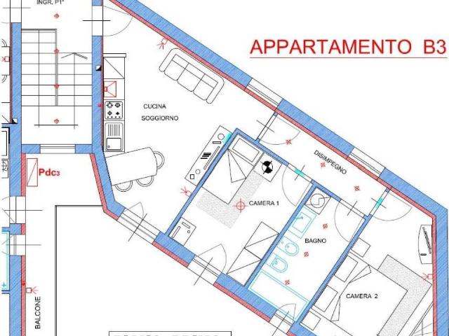 Appartamento in affitto a Benvenuti, Voghera
