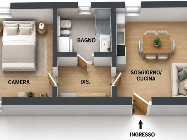 Appartamento in vendita a Cascina Caldara, Appiano Gentile