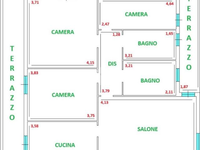 Appartamento in vendita a Aprilia, Lazio