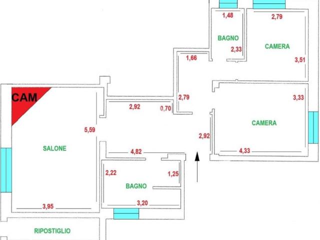 Appartamento in vendita a Aprilia, Lazio