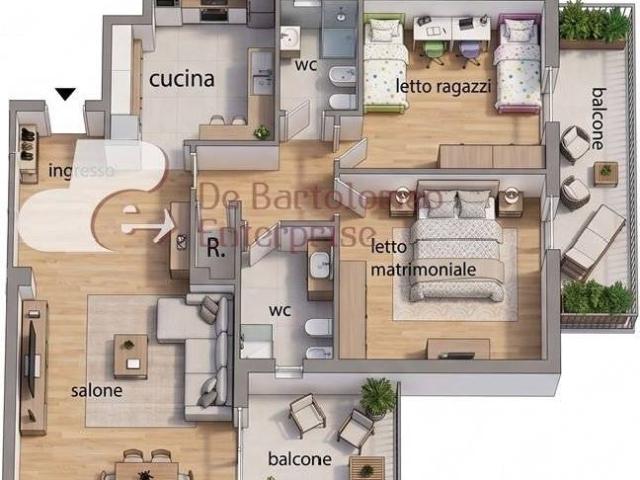 Appartamento in vendita a Poggiofranco, Bari