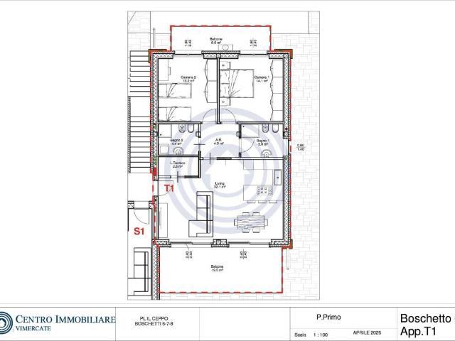 Appartamento in vendita a Bernareggio, Villanova