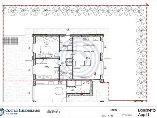 Appartamento in vendita a Bernareggio, Villanova