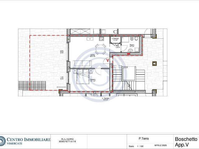Appartamento in vendita a Bernareggio, Villanova