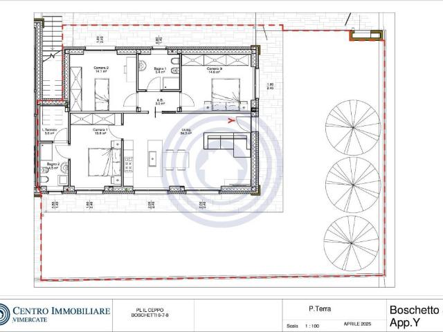 Appartamento in vendita a Bernareggio, Villanova