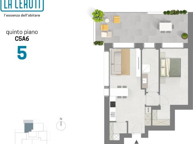 Appartamento in vendita a Ospiate, Bollate