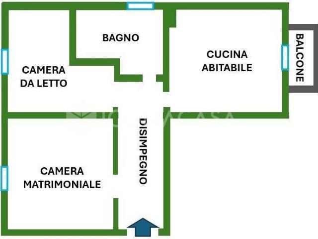 Appartamento in vendita a Bolognina, Bologna