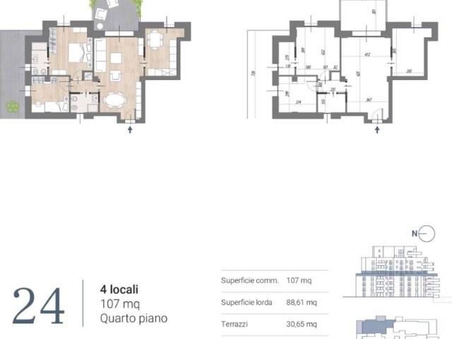 Appartamento in vendita a Casteldebole, Bologna
