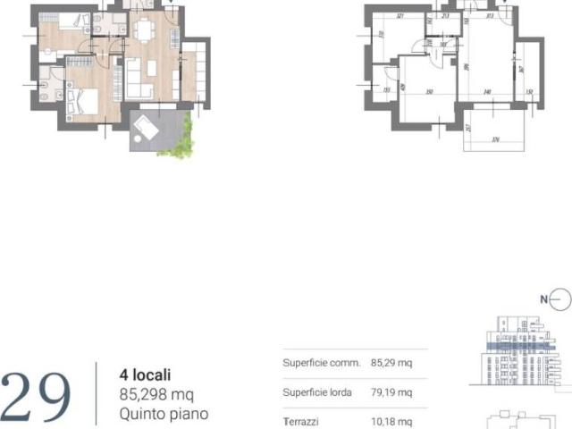 Appartamento in vendita a Casteldebole, Bologna
