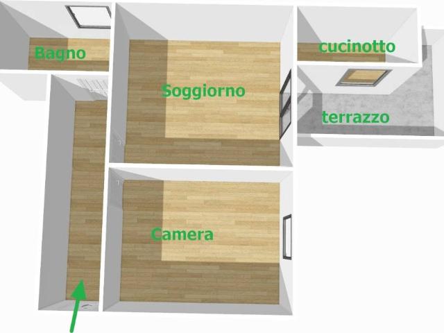 Appartamento in vendita a Porto-Saragozza, Bologna