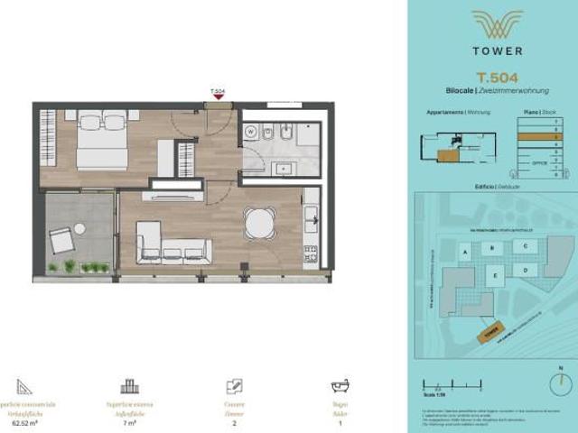 Appartamento in vendita a Oltrisarco-Aslago - Oberau-Haslach, Bolzano - Bozen