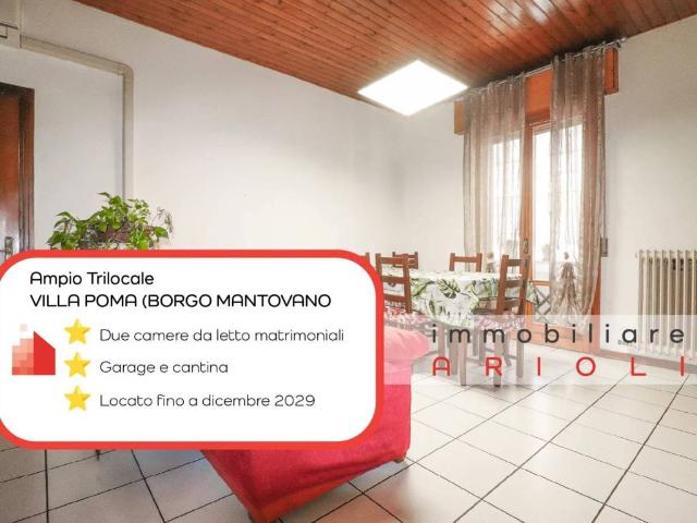 Appartamento in vendita a Borgo Mantovano, Villa Poma