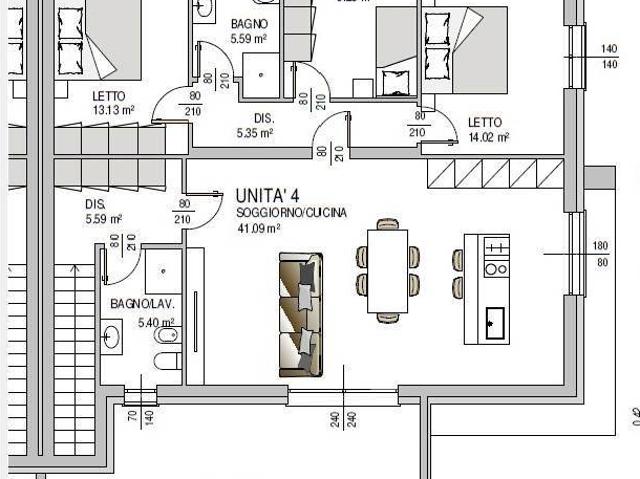 Appartamento in vendita a Borgo Virgilio, Cerese