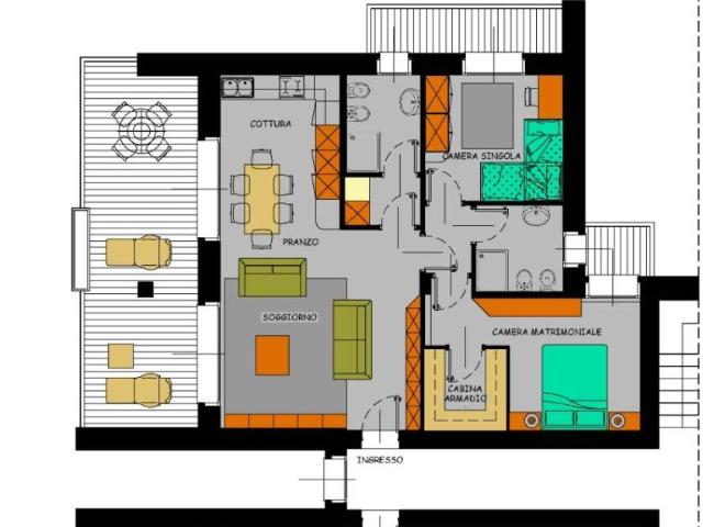Appartamento in vendita a Bovisio, Bovisio Masciago