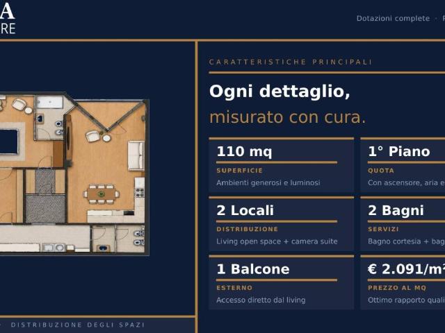 Appartamento in vendita a Zona Sud, Brescia