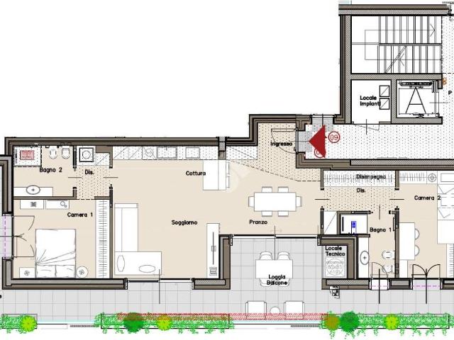 Appartamento in vendita a Brugherio, Lombardia
