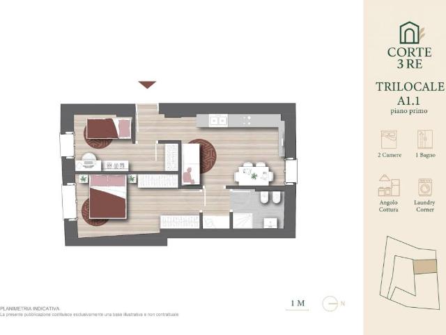 Appartamento in vendita a Brugherio, Lombardia