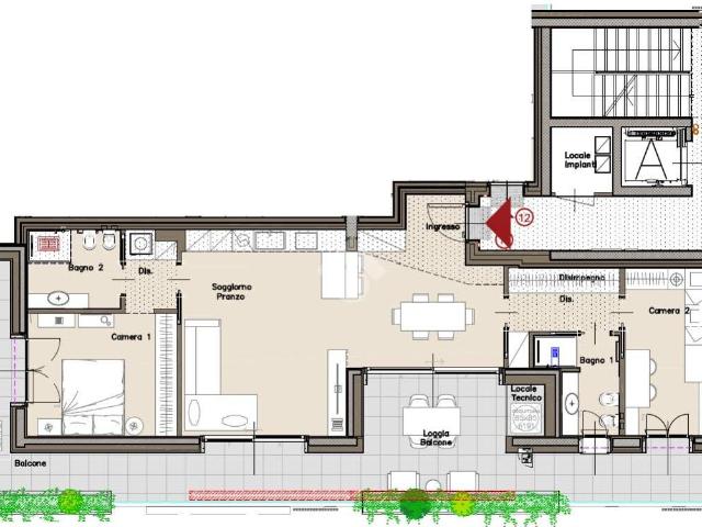 Appartamento in vendita a Brugherio, Lombardia