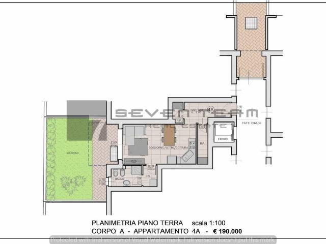 Appartamento in vendita a San Damiano, Brugherio