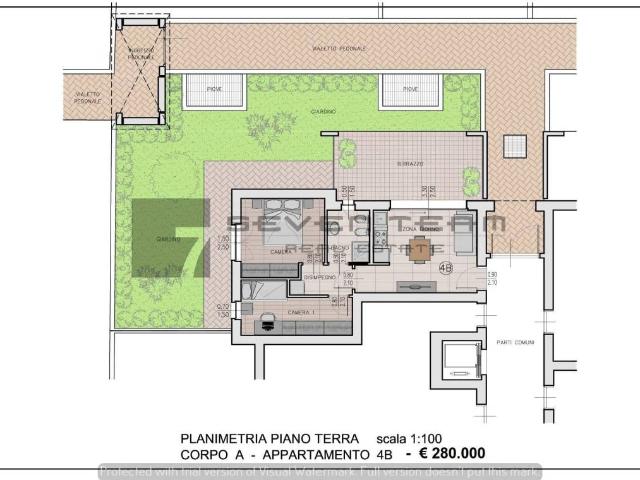 Appartamento in vendita a San Damiano, Brugherio
