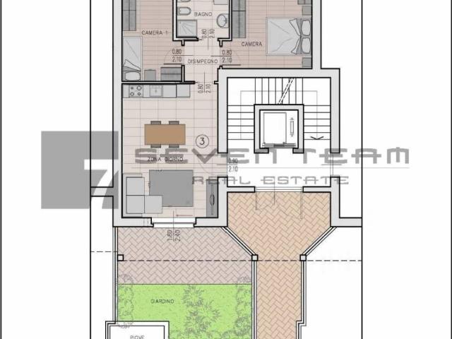 Appartamento in vendita a San Damiano, Brugherio