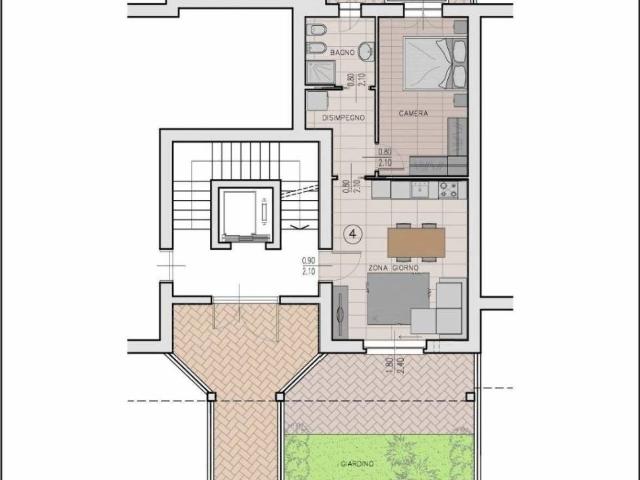 Appartamento in vendita a San Damiano, Brugherio