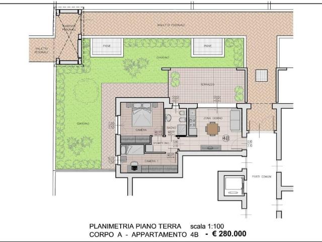 Appartamento in vendita a San Damiano, Brugherio