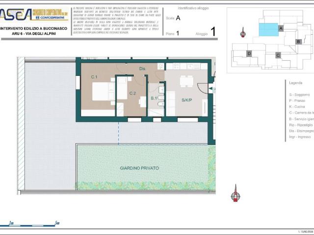 Appartamento in vendita a Robarello, Buccinasco