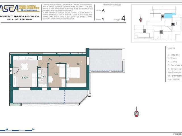 Appartamento in vendita a Robarello, Buccinasco