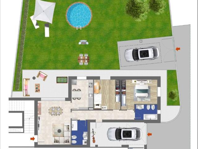 Appartamento in vendita a Budrio, Reggio Emilia
