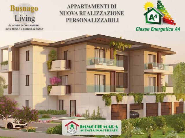 Appartamento in vendita a Busnago, Lombardia