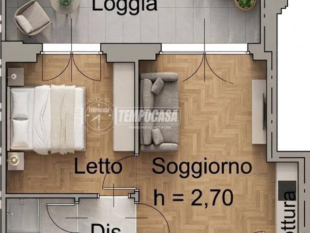 Appartamento in vendita a Beata Giuliana, Busto Arsizio